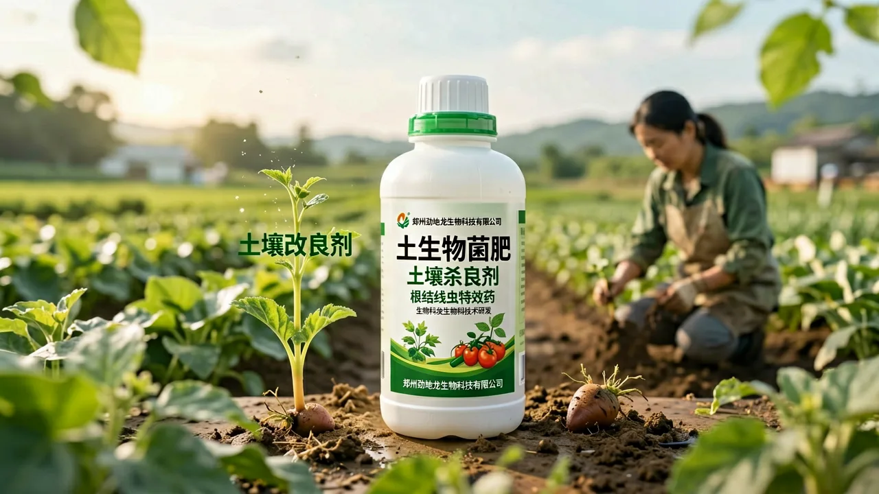 农田板结减产难题，微生物菌肥给出新答案